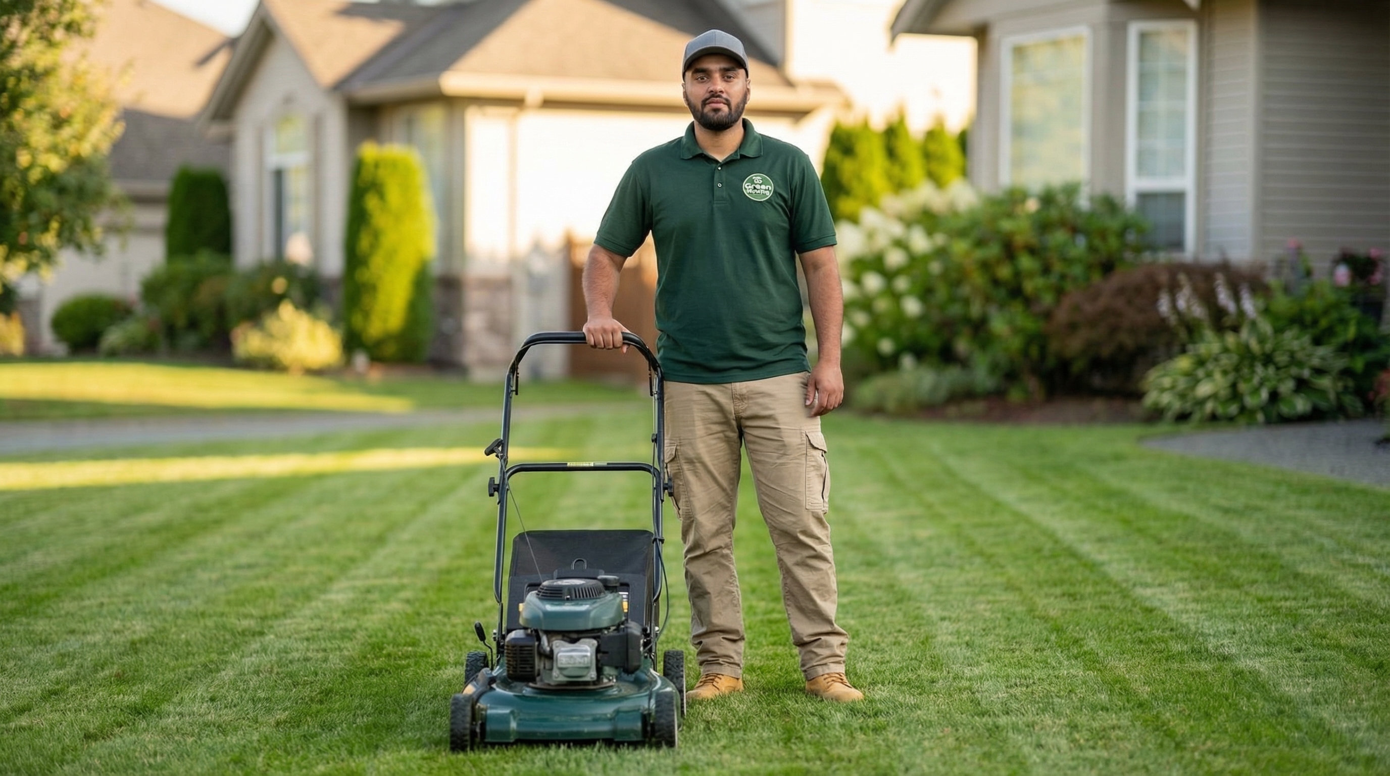 Raminder Singh - Owner of Go Green Mowing
