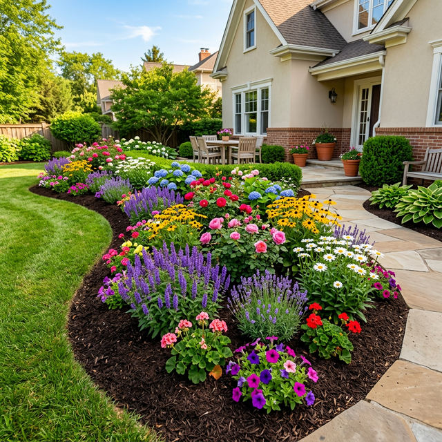 Maintaining planted garden beds on a small White Rock lot